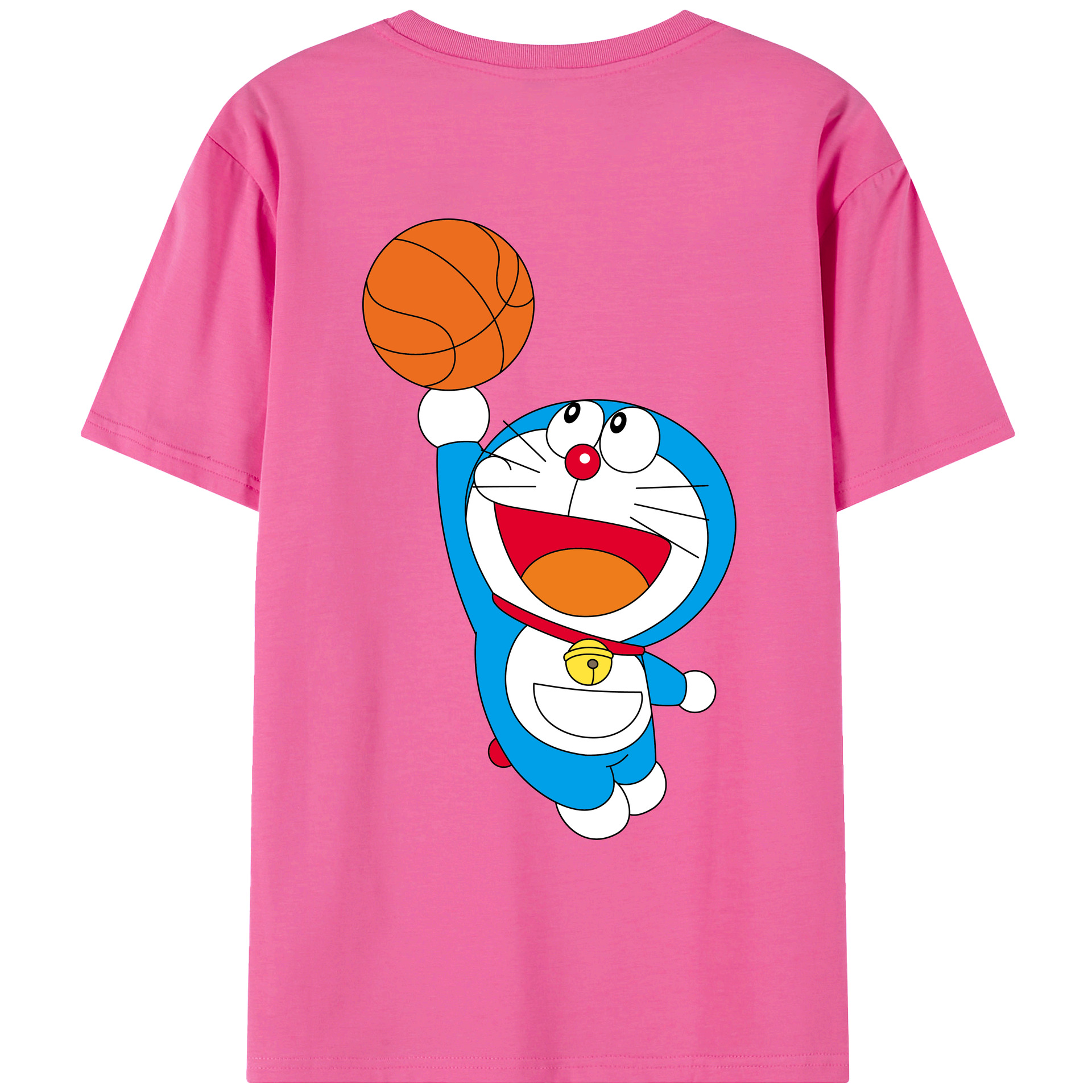 （画像用） ドラえもん Doraemon レディース半袖Tシャツ(バックプリント)
